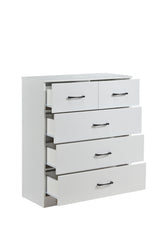 Paddington 3+2 Drawer Chest 3 Piece Bedroom Set