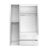 Soho 3 Door Wardrobe, 4 Drawer Chest & Bedside Tables 4 Piece Bedroom Set
