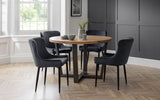 Luxe Pair of Velvet Dining Chairs