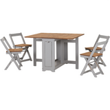 Santos Butterfly Folding Space Saving Dining Set