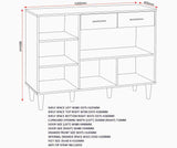 Tessa 3 Door 2 Drawer Sideboard