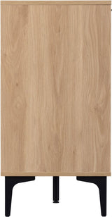 Miami Ridged 2 Door 3 Drawer Fluted Sideboard