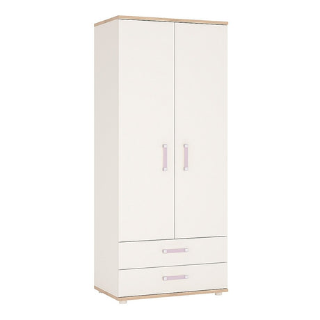 4KIDS 2 Door 2 Drawer Wardrobe