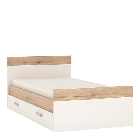 4KIDS Bed with an Underbed Drawer with Handles