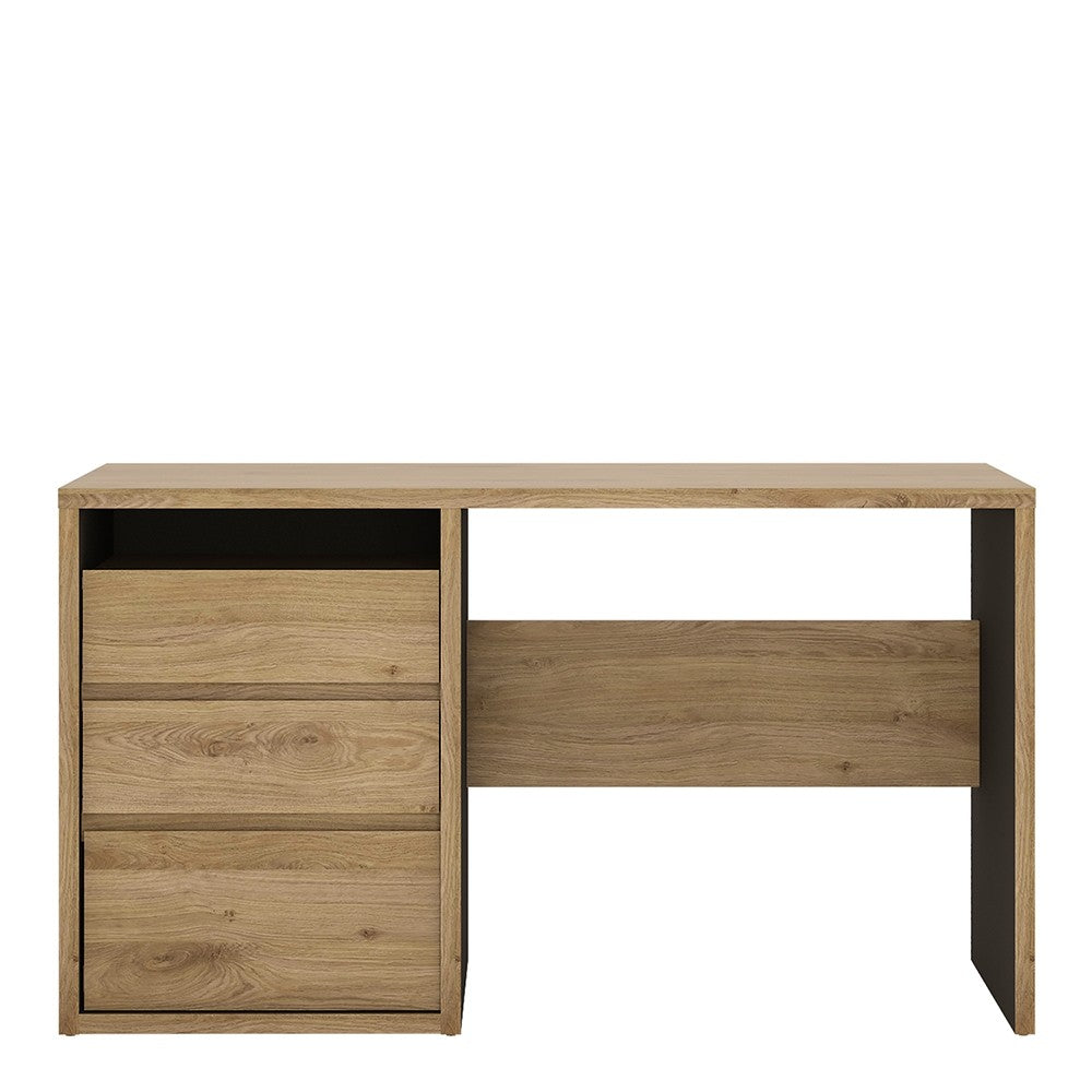 Shetland Oak and Grey Desk