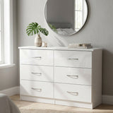 Nevada 6 Drawer Chest of Drawers