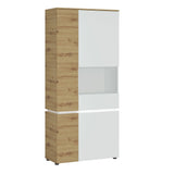 Luci 4 Door Tall Display Cabinet RH (including LED lighting)