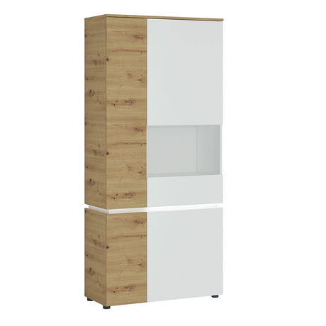 Luci 4 Door Tall Display Cabinet RH (including LED lighting)