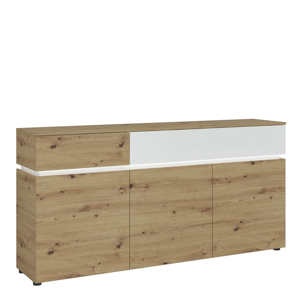 Luci Sideboard (3 Doors, 2 Drawers) (including LED lighting)