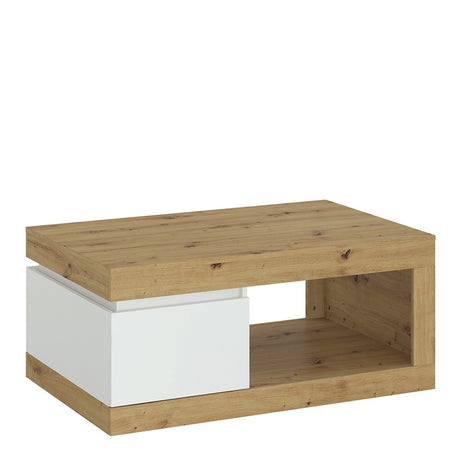 Luci Coffee Table with 1 Drawer