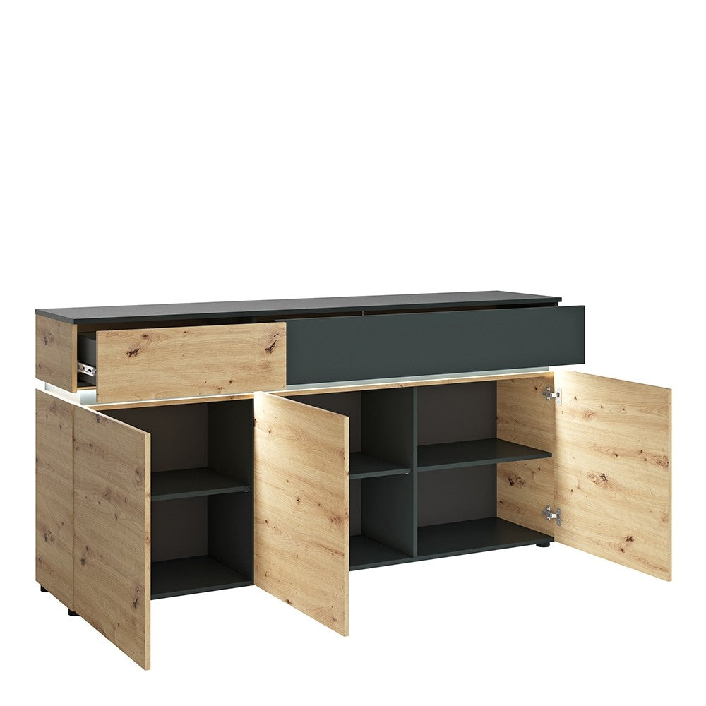 Luci Sideboard (3 Doors, 2 Drawers) (including LED lighting)