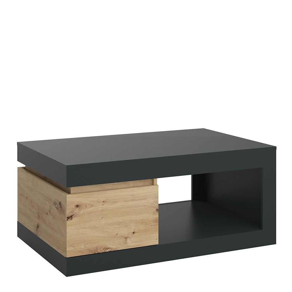 Luci Coffee Table with 1 Drawer