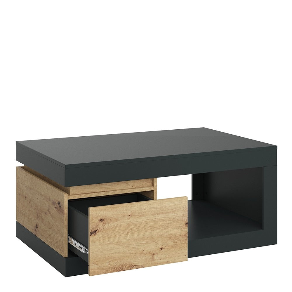 Luci Coffee Table with 1 Drawer