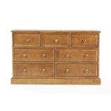 Maple 4+3 Drawer Chest of Drawers
