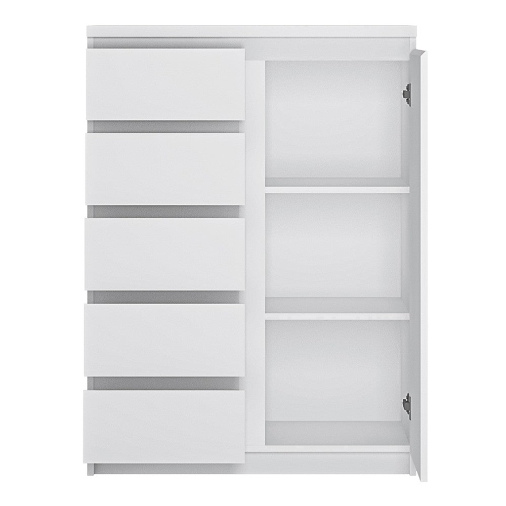 Fribo Cabinet with 1 Door and 5 Drawers