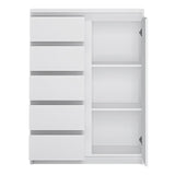 Fribo Cabinet with 1 Door and 5 Drawers