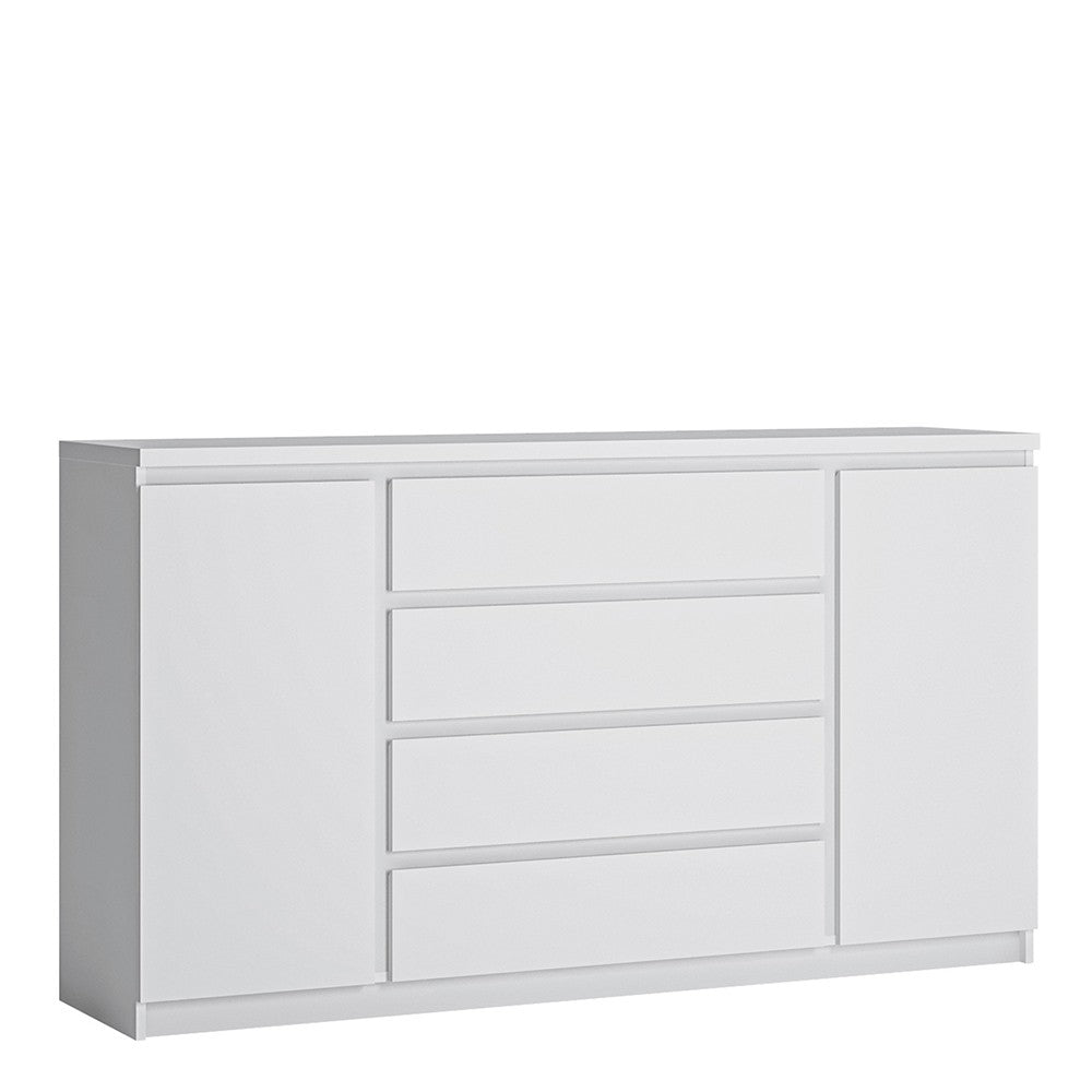 Fribo Wide Sideboard with 2 Doors and 4 Drawers