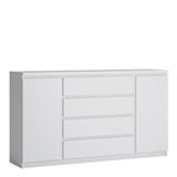 Fribo Wide Sideboard with 2 Doors and 4 Drawers