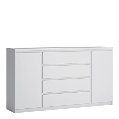 Fribo Wide Sideboard with 2 Doors and 4 Drawers