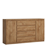 Fribo Wide Sideboard with 2 Doors and 4 Drawers