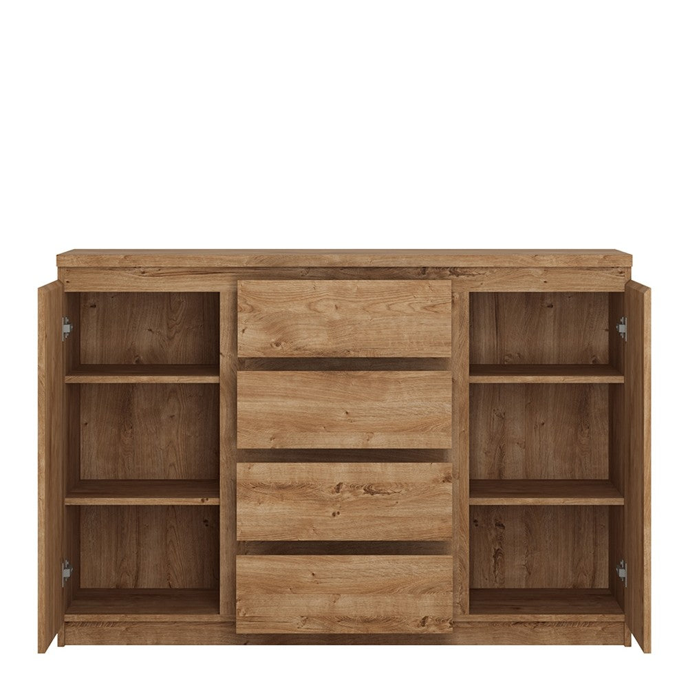 Fribo Sideboard with 2 Doors and 4 Drawers