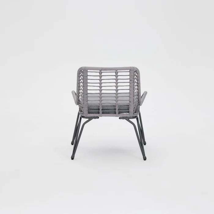 Pampas 4 Piece Rattan Garden Lounge Set with Cover