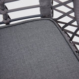 Pampas 4 Piece Rattan Garden Lounge Set with Cover