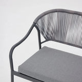Sona 4 Piece Rattan Rope Garden Lounge Set with Cover