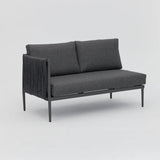 Serena Rattan Rope Corner Sofa and Rising Table Garden Set with Cover