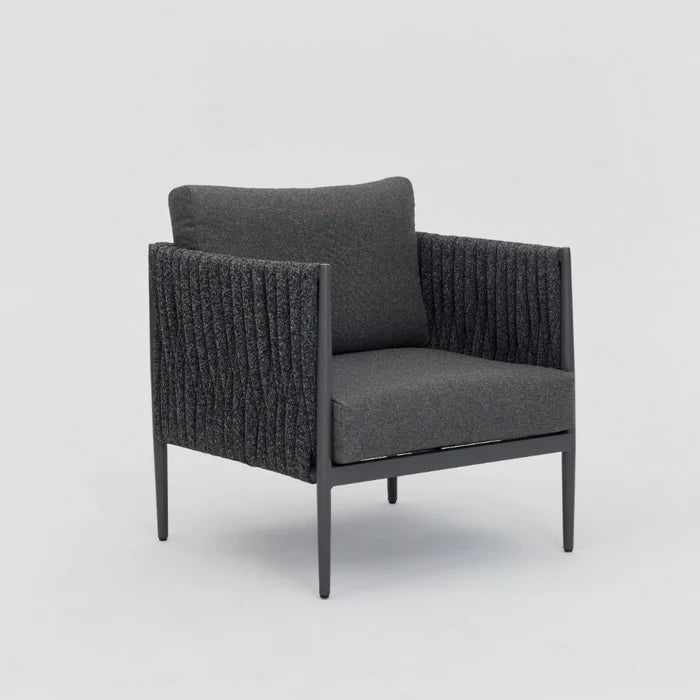 Serena Rattan Rope Modular Sofa and Coffee Table Garden Set with Cover
