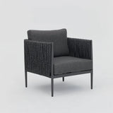 Serena Rattan Rope Modular Sofa and Coffee Table Garden Set with Cover