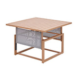 Bora 4 Piece Garden Dining Set with Corner Sofa