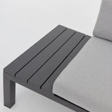 Bahia U-Shape Sofa and Rising Table Garden Set with Cover