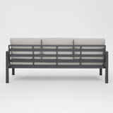Bahia 4 Piece Garden Furniture Sofa Set with Rising Table and Cover