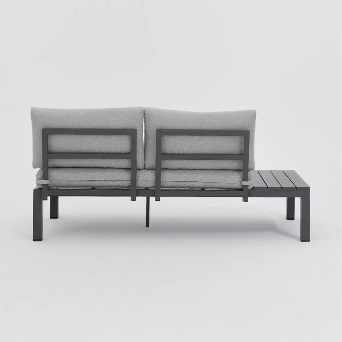 Bahia L-Shape Sofa and Firepit Table with Cover
