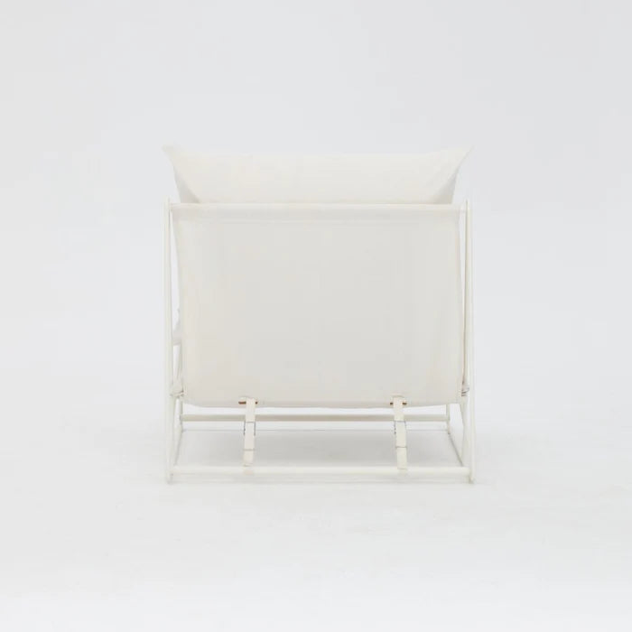 Marina Steel Garden Chair with Cushions and Cover