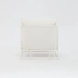Marina Steel Garden Chair with Cushions and Cover