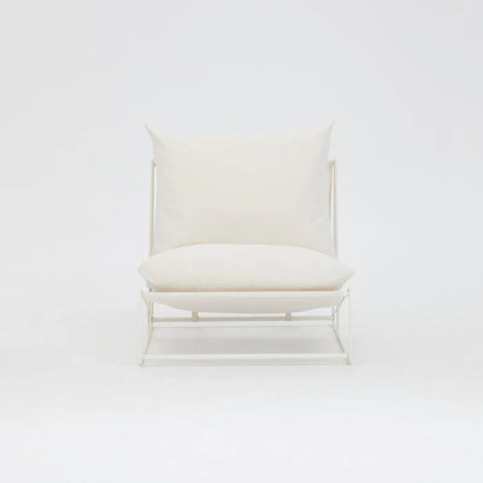 Marina Steel Garden Chair with Cushions and Cover