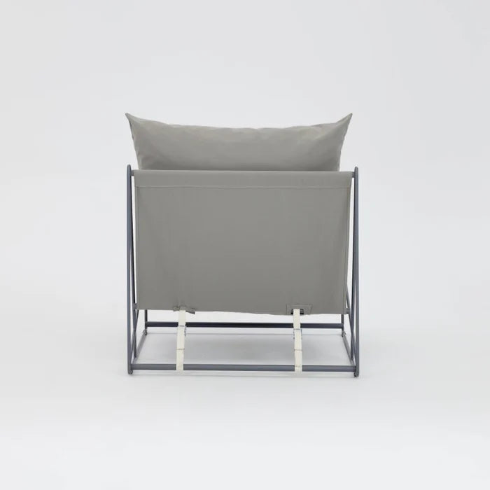 Marina Steel Garden Chair with Cushions and Cover