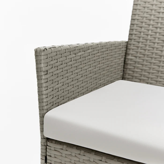 Newport Pair of Rattan Garden Chairs with Cover
