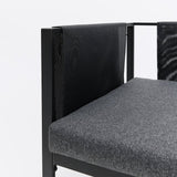 Tavira L-Shape Corner Sofa and Coffee Table Garden Set with Cover