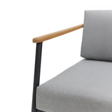 Lyon 6 Piece Sofa and Nesting Coffee Table Set with Cover