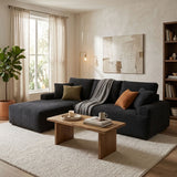 Cove Boneless Compressed Corner Chaise Sofa