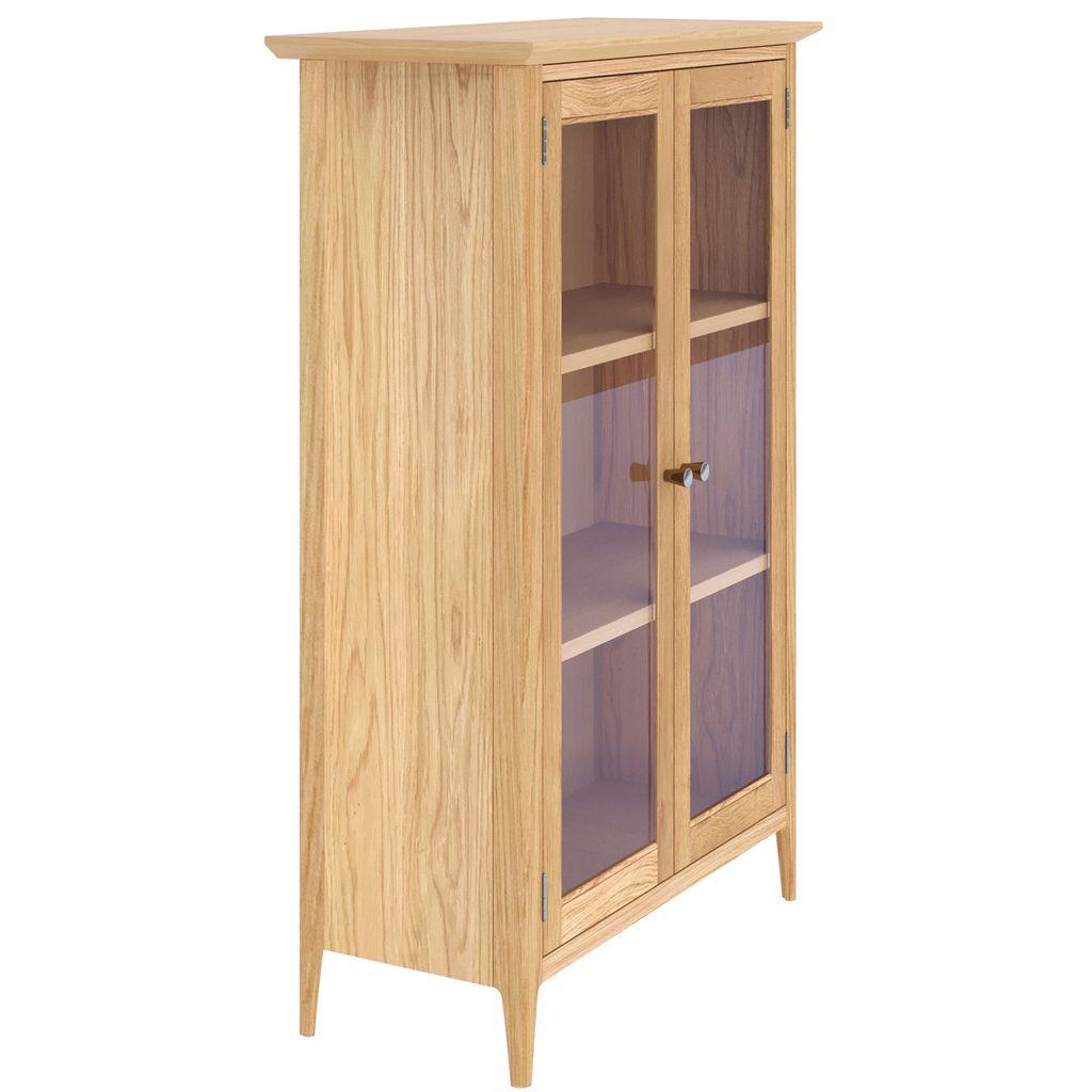 Saxon 2 Door Glazed Display Cabinet