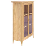 Saxon 2 Door Glazed Display Cabinet