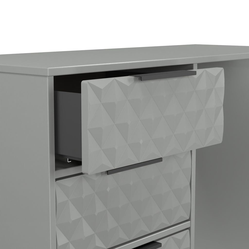 Harlequin 4 Drawer Pedestal Desk