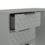 Harlequin 4 Drawer Pedestal Desk