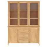 Saxon 5 Door 3 Drawer Display Cabinet