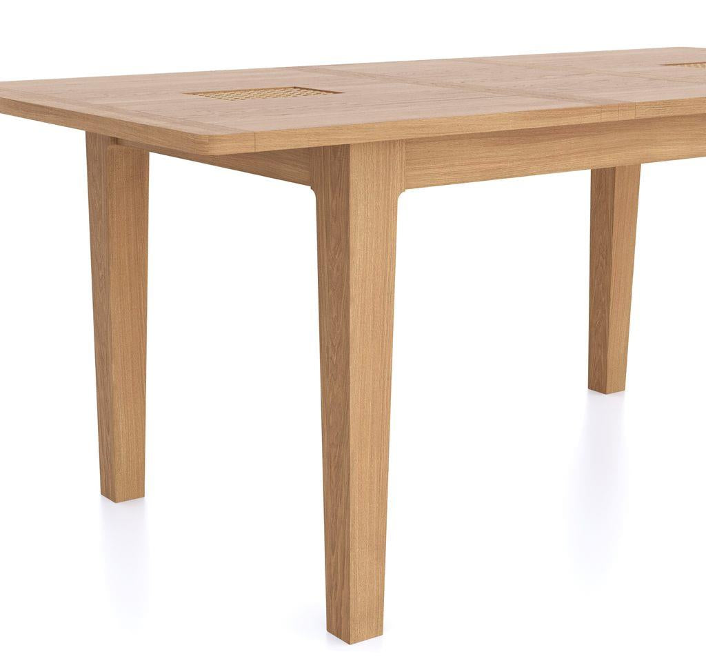 Cypress 140cm - 180cm Extending Rattan Dining Table