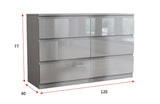 Soho 6 Drawer Chest of Drawers